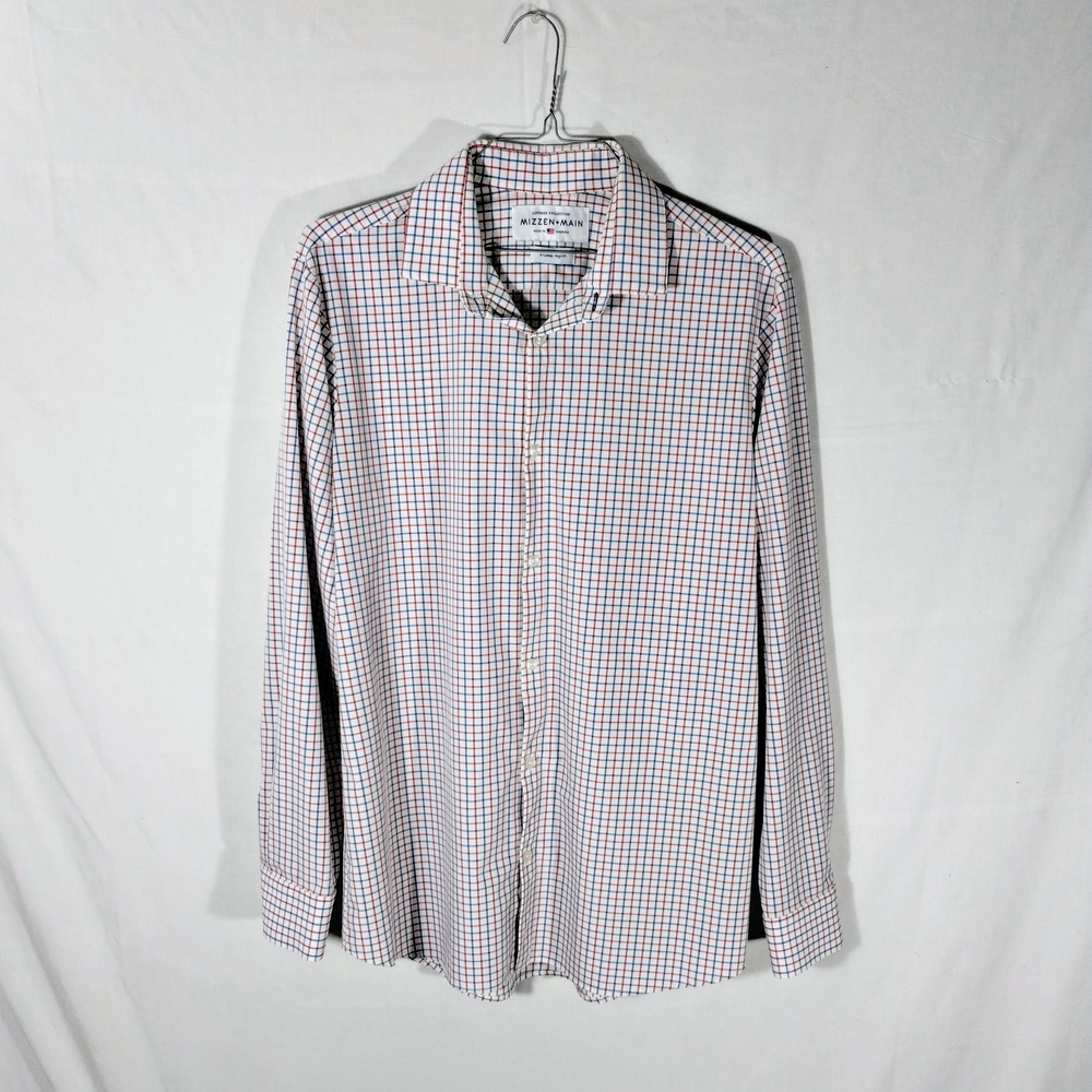 Mizzen+Main Multicolor Checkered Casual Shirt